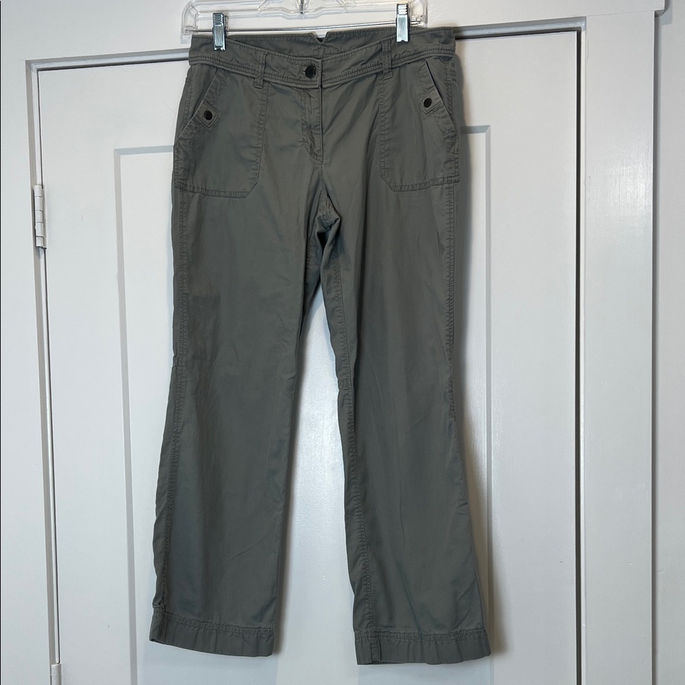 LOFT Gray Marisa Pants size 4.